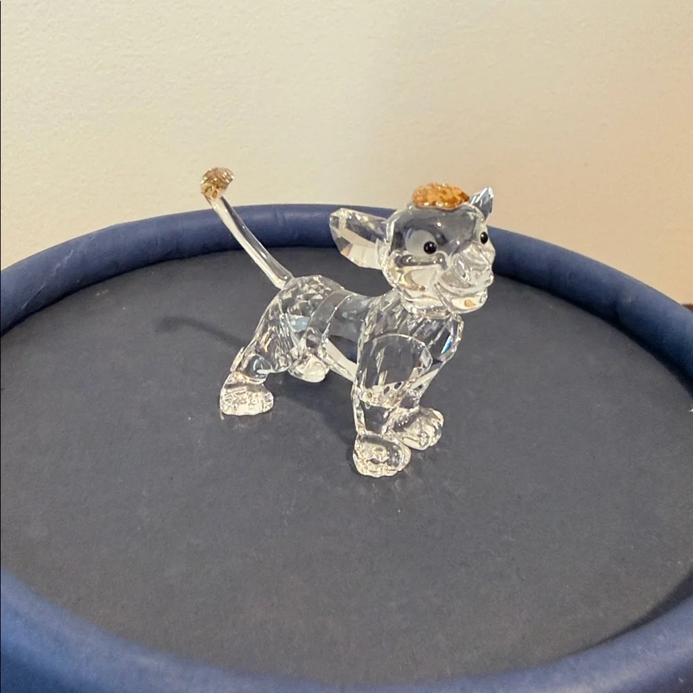 Swarovski Disney The Lion King Simba Figurine~ Retired